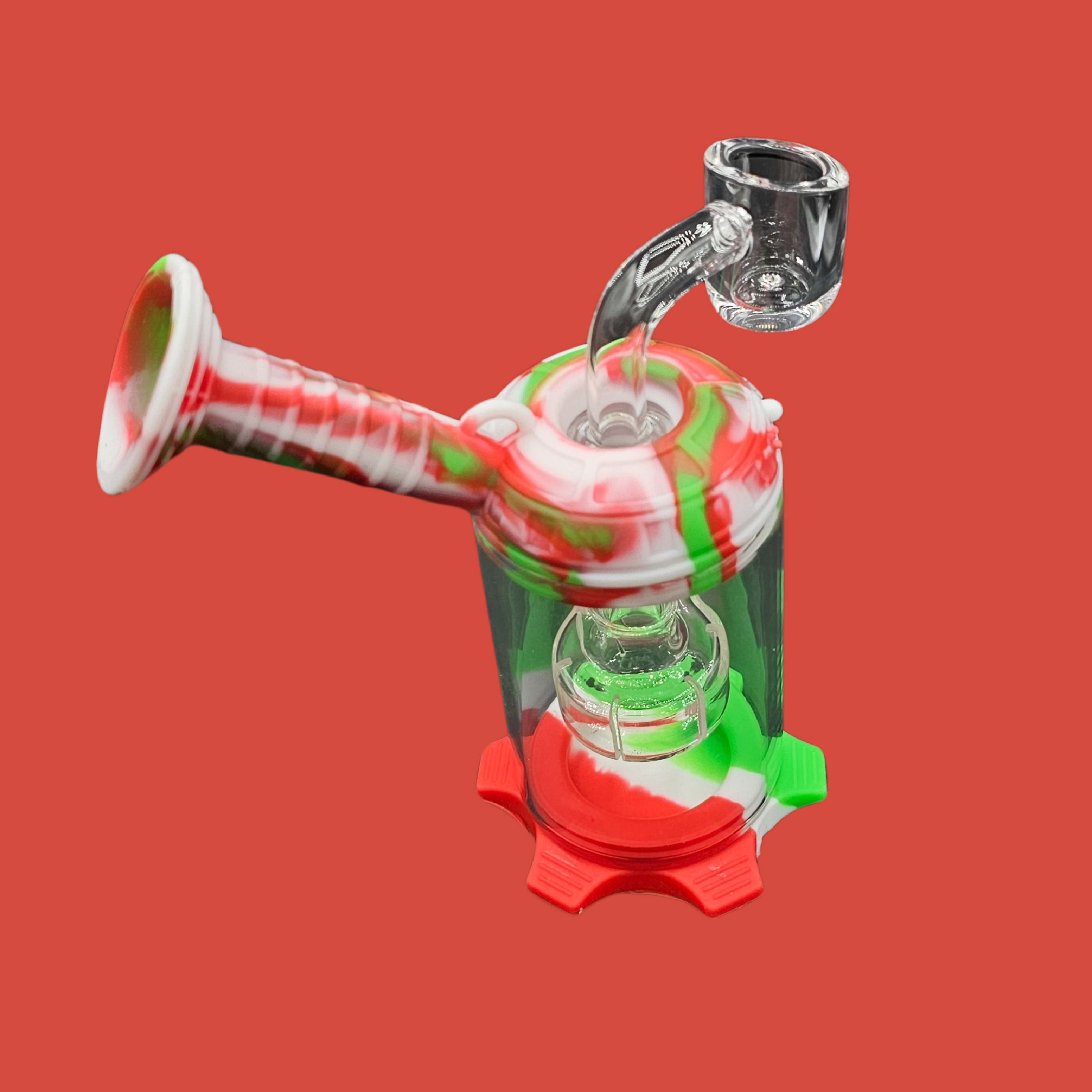 Robot Silicone Bong with Banger